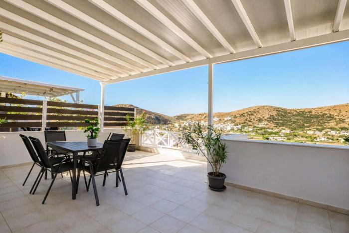 Syros Sun Villa - Terrace Open Views near Airport