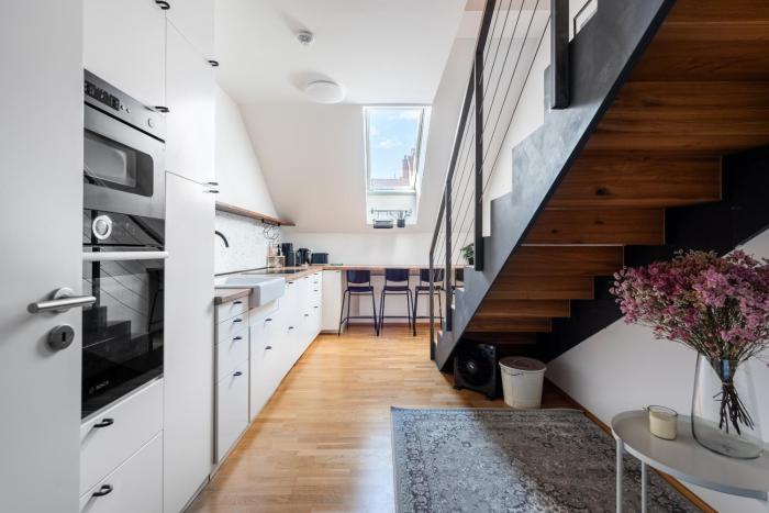 Bright Duplex Loft near Wenceslas Square
