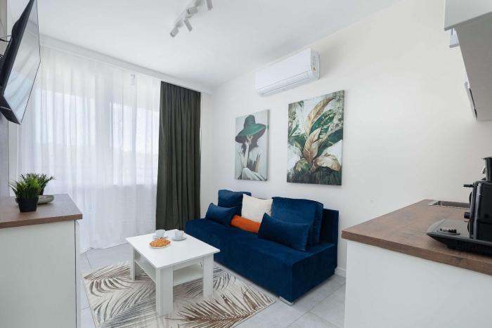 Przytulne Studio z Balkonem Blisko Plaży by Noclegi Renters