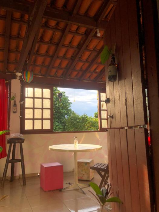 Quarto privativo com cachoeira