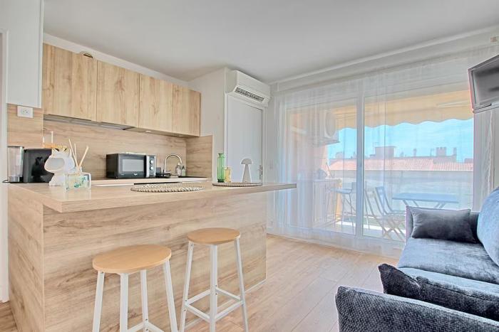 Appartement Golfe Juan Plages et Port