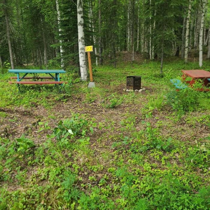 Houston Grass Station Campsite #27