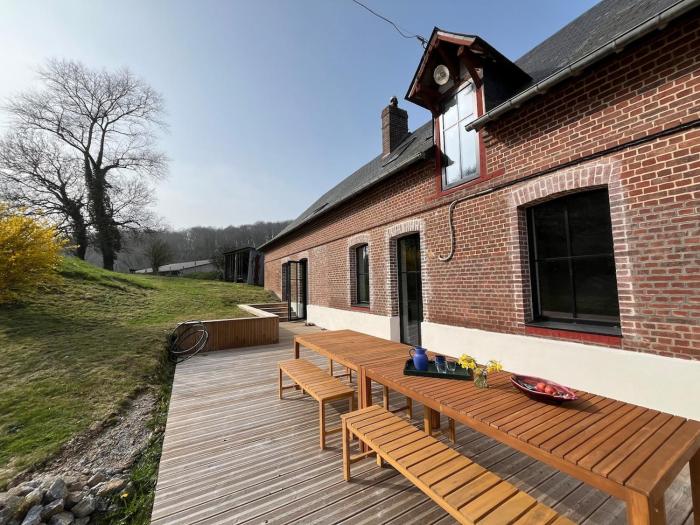 Grand gîte familial 12 pers - Jardin clos - Mer à 5 min