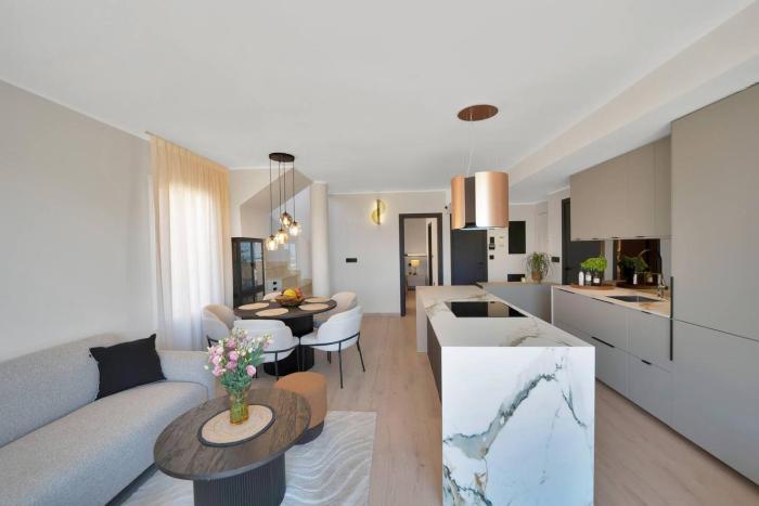 Serene Sea View Penthouse 4 Terraces & Sea Views