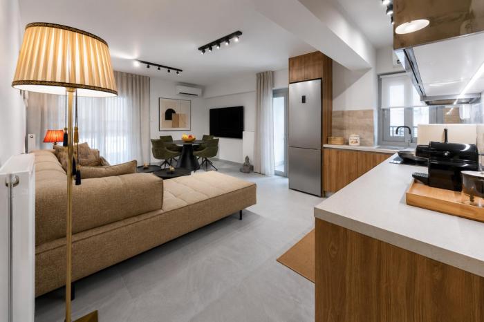 Lemesou Luxury Apartments Near Metro and Athens Metro Mall