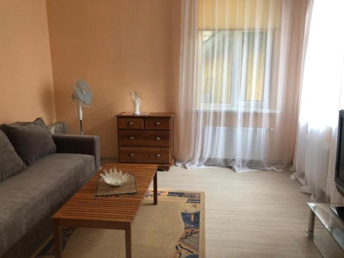 One-room apartment with a territory
