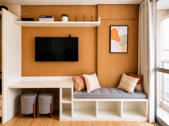 Flat Confortável na Augusta - Próx Paulista e Metrô Mackenzie