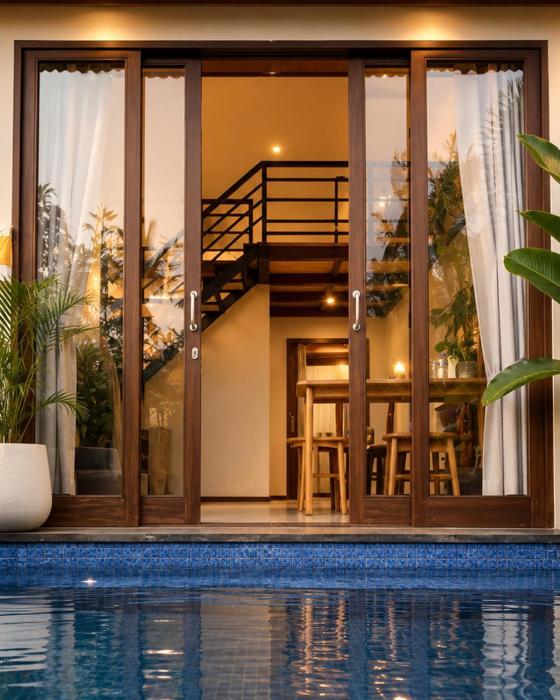 Pool View Mezzanine Loft