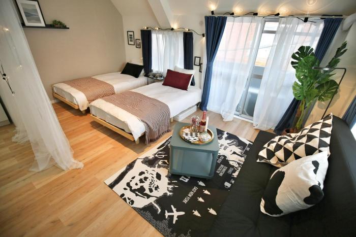 BRT302 Twin Room, Ideal for Friends in Tokyo