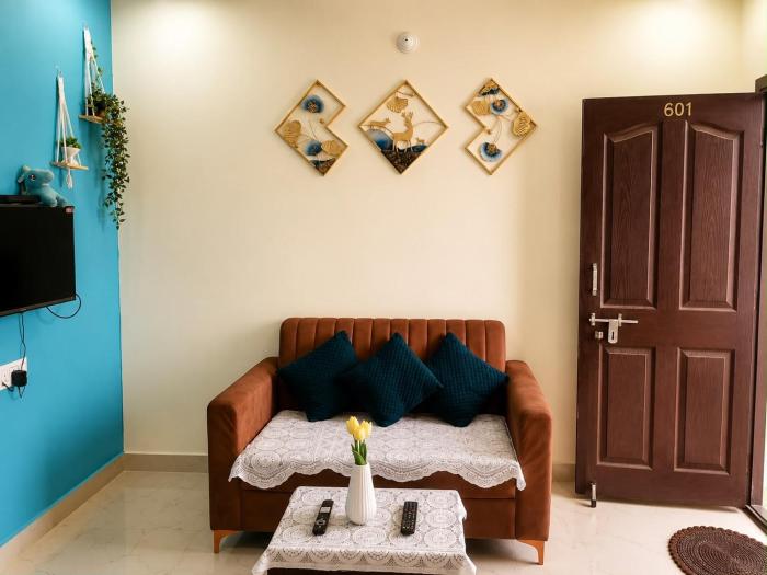 Cozy Penthouse1BHK, Aesthetic Stay