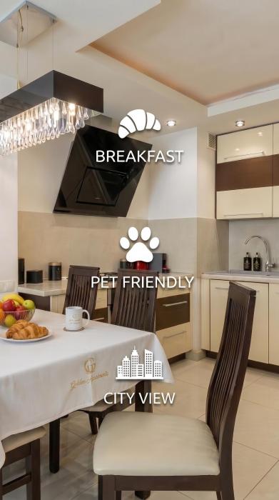 Urban Chic - One Bedroom Apartment -Luxury Warsaw Stays - Grzybowska 5