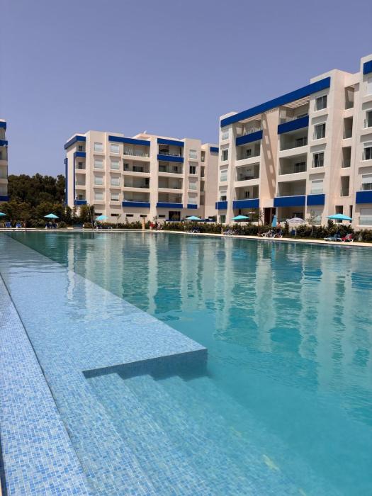 Martil Résidence Jardins Bleus pool & beach