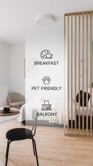 Urban Chic - Great Location-Cozy Studio with Balcony - Towarowa