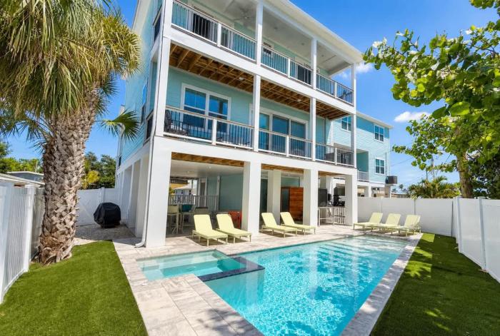 Blue Cabana - 3 Kings - Spa-Pool - 3 Min-Beach