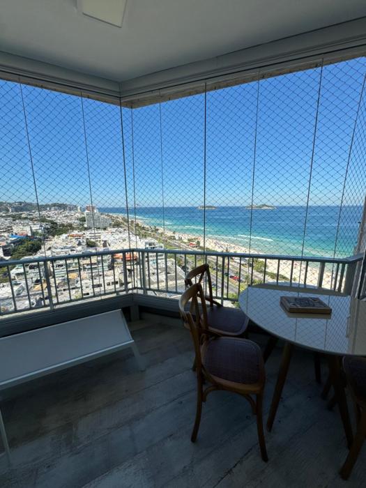 Apartamento deslumbrante em frente ao mar