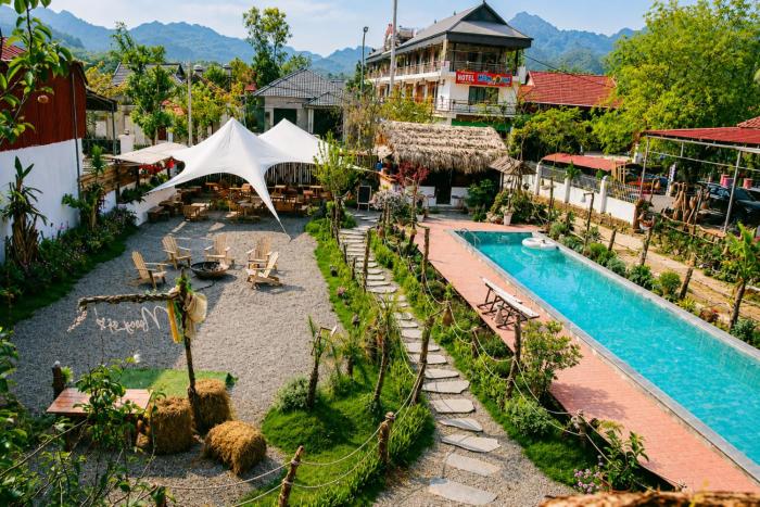 Noọng Ơi Homestay & Restaurant Mộc Châu