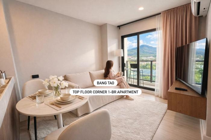 Space Cherngtalay apt 815 1BR top location of Bang Tao