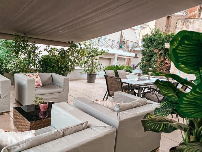 Cozy Central Patras Apartment with Large Private Terrace