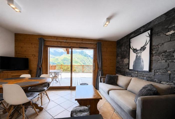 Chalet Adele - Appartement 4 personnes situé en bord de piste St Martin de Belleville MAE-5684