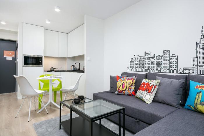 Modern Studio in the Center Close to the Metro by Noclegi Renters