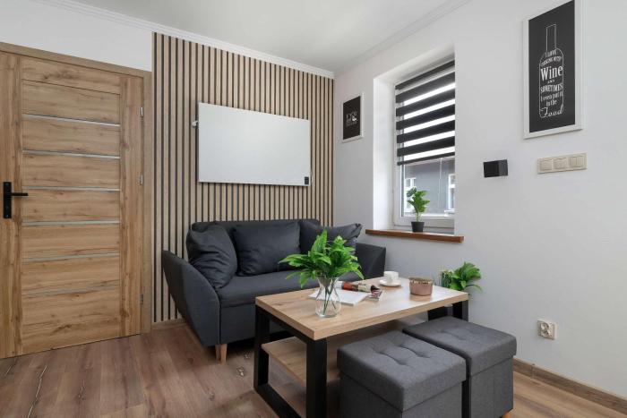 Elegant and Modern Apartment in Katowice for 3 People by Noclegi Renters