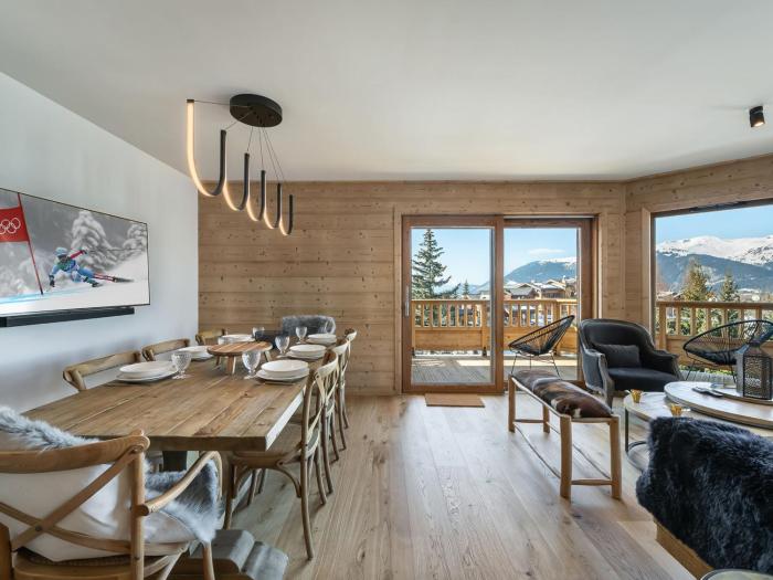 Appartement T4 Courchevel, proche pistes, parking, wifi - FR-1-563-36