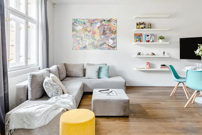 Prague Days - One-bedroom Apartment with Workspace and iMac in Vinohrady