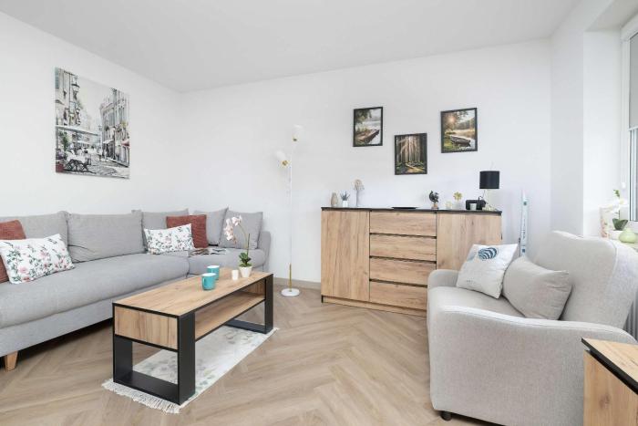 Stylowe Studio z Balkonem w Lublinie by Noclegi Renters