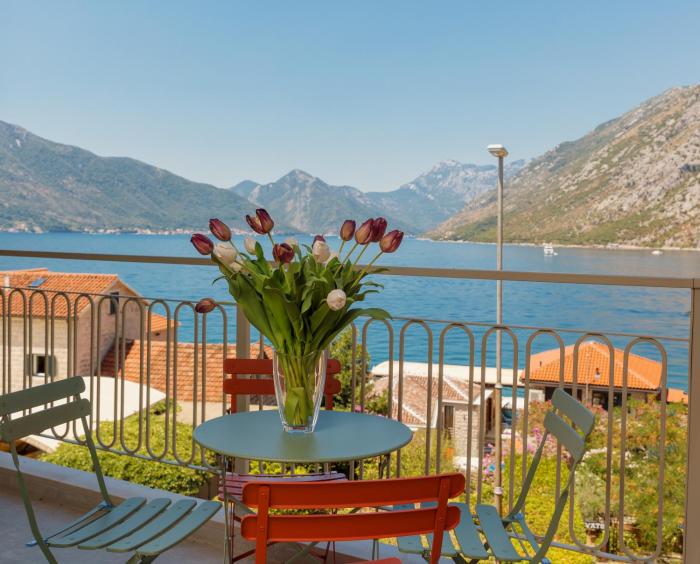 Apartment Ljuta with Sea View
