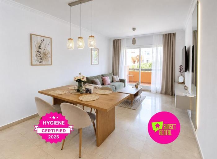Charming 2-bedroom apartment with a pool