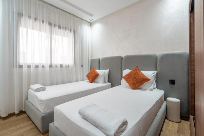 CosyFlat Marrakech 2 Bedrooms Pool & Parking