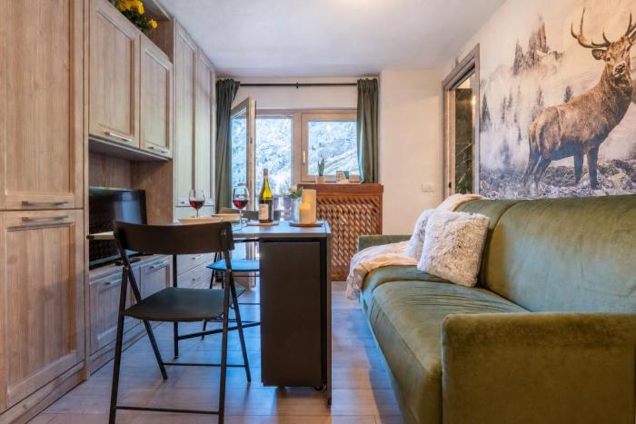Cretaz Nest - Central Studio near Ski Lifts
