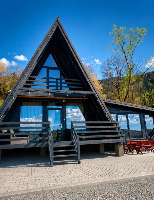 Cabana A-Frame Vidra Alba