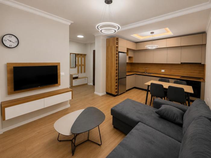 Modern Sea View Apartment with Balcony and walking distance to the Beach