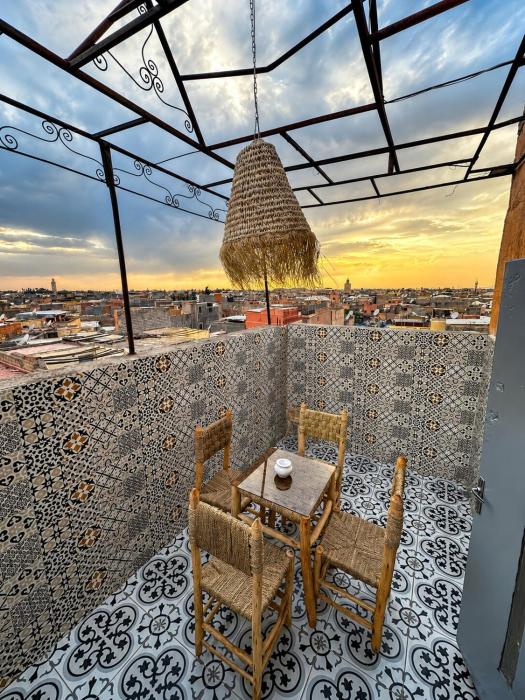 Terrasse Privée & Vue Koutoubia 5 Min Jemaa el-Fna