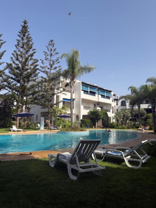 Stylish Skhirat Stay Pool & Near Beach