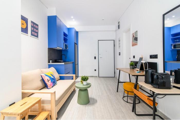 Jade Modern Studio with Balcony & Close to Monastiraki