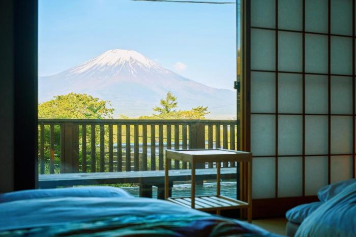 FUJINE Mt Fuji View Villa with BBQ Sauna and Fire Pit and Pet OK