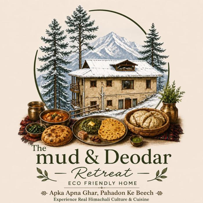 The Mud & Deodar Retreat Eco Friendly Home