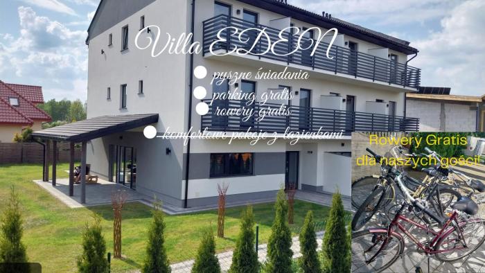 VILLA EDEN USTKA- CENISZ SOBIE CISZĘ I BŁOGI SPOKÓJ, WYPOCZYNEK tylko DLA DOROSŁYCH, POKOJE Z BALKONAMI I TARASAMI,PARKING W CENIE !