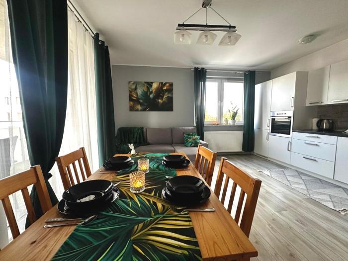 Urban Green Września,Przytulny apartament z parkingiem