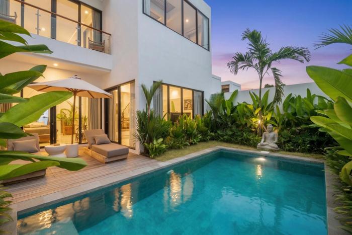 Berawa 2BR Villa with Pool & Master Bath Tub