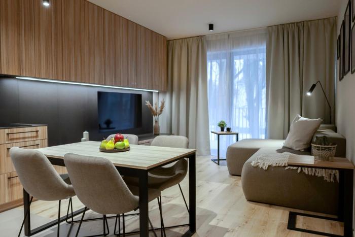 Apartament z sypialnią Greeneri Park - Parking - Taras - Apartamenty Bryza