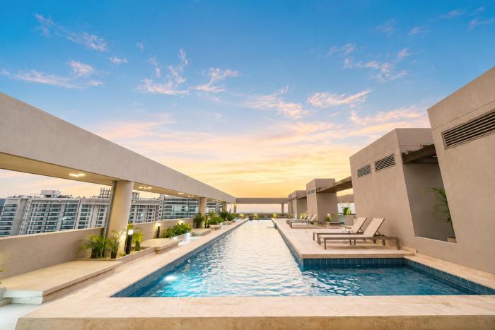 Amazing Loft - Exclusive - Rooftop Pool - AC & WiFi