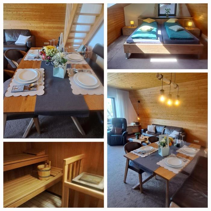 Maisonette auf 1000m mit Sauna