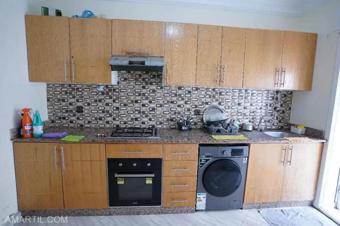 Beautiful apartment for rent in Martil, 2 bedrooms, living room, terrace, WIFI