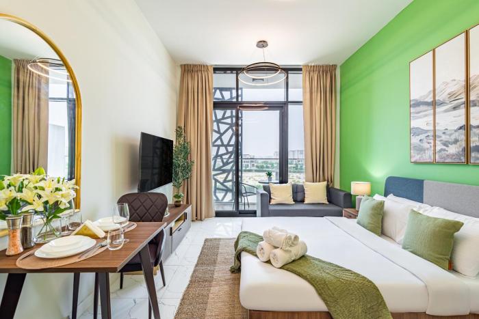 Cozy Studio -Masdar City - Pool & Gym
