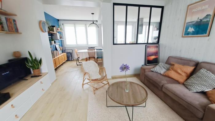 Maison du Grand Large, House with sea view, enclosed garden, beaches and shops