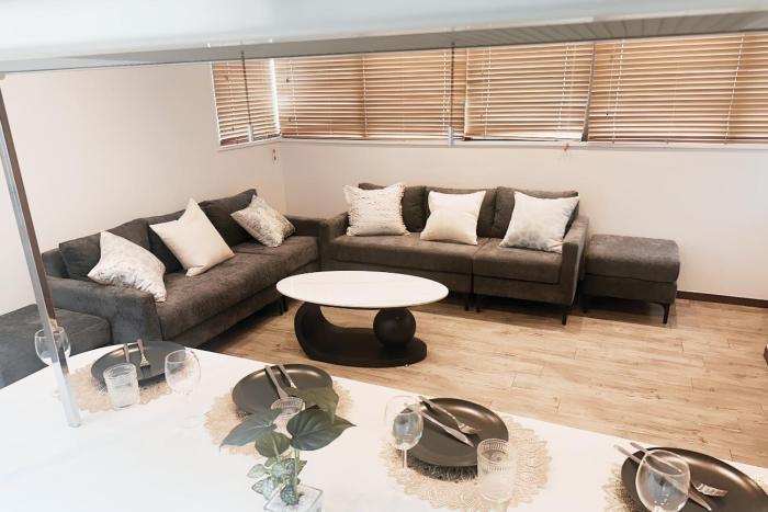 10minute walk to Asakusa Station View of Skytree Direct access to a convenience store Sumida River Fireworks Display Free Wi-Fi Large family Terrace