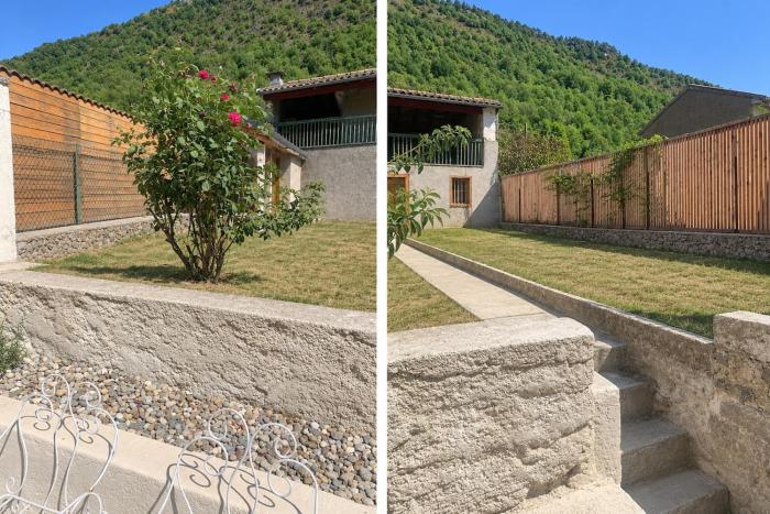 Maison coeur de village à Saurat